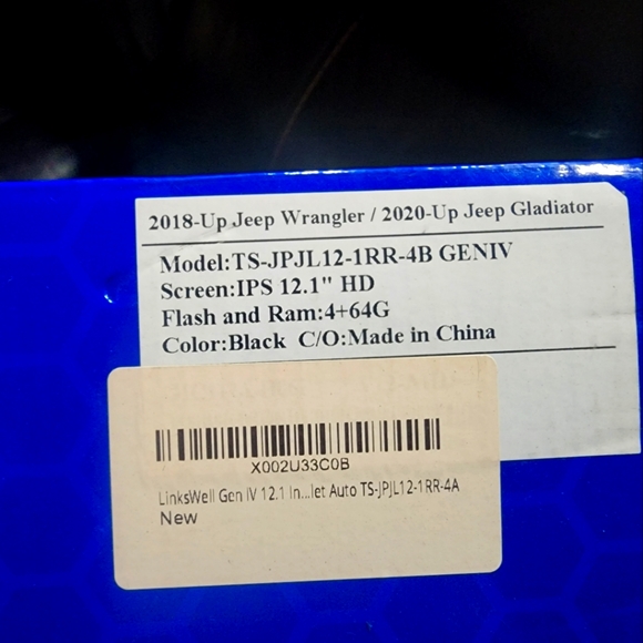 Linkswell 12.1" tesla style head unit - Picture 4 of 4